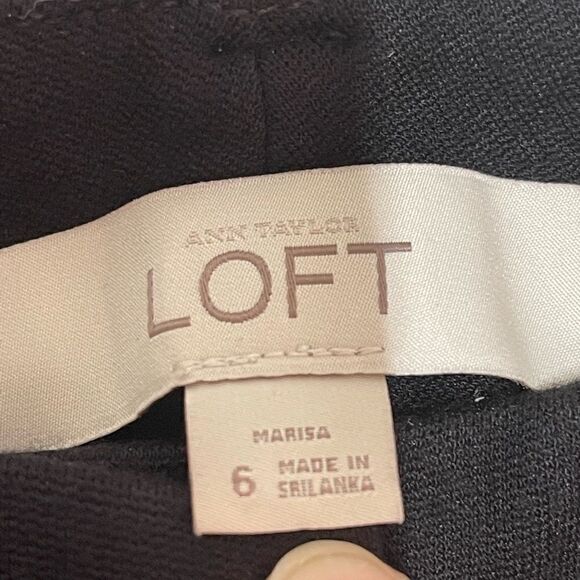 Loft Marisa black trousers pants, size 6‎ - Picture 7 of 12
